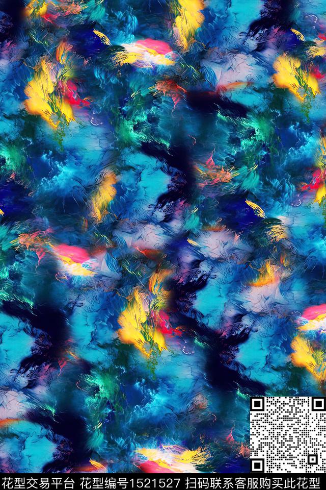 肌理纹理抽象数码印花华亿平台下载（图片编号: 1521527） - 瓦栏（Walan）