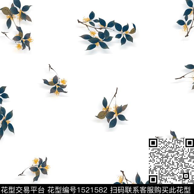 女装春夏华亿平台花卉数码印花华亿平台下载（图片编号: 1521582） - 瓦栏（Walan）