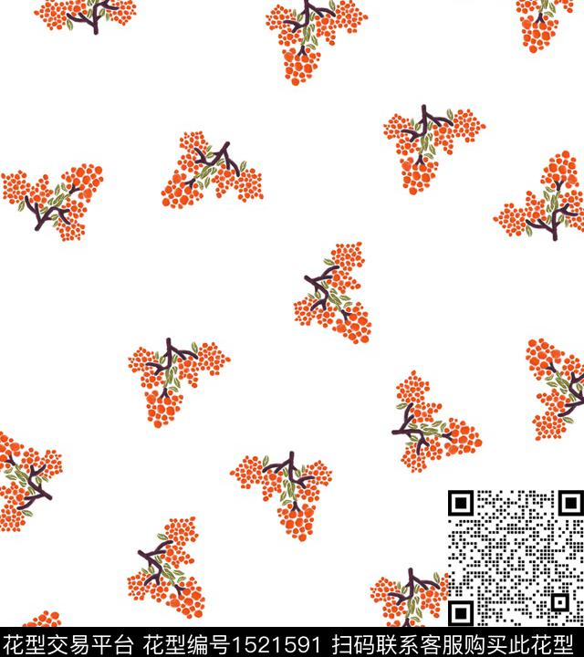 女装春夏华亿平台花卉数码印花华亿平台下载（图片编号: 1521591） - 瓦栏（Walan）