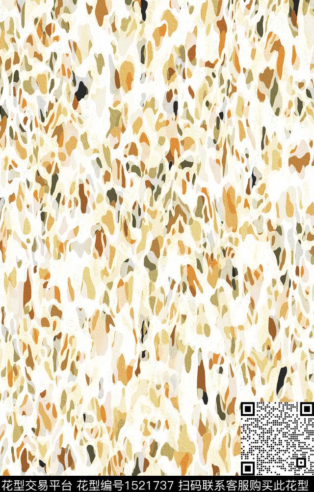 几何小清新抽象数码印花华亿平台下载（图片编号: 1521737） - 瓦栏（Walan）