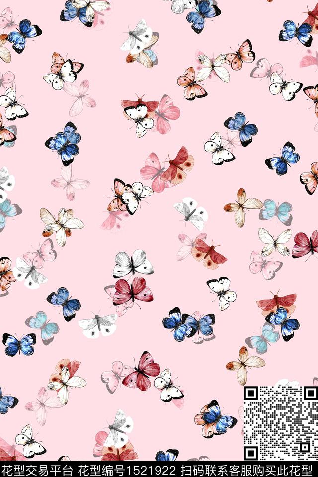 动物大牌风小清新数码印花华亿平台下载（图片编号: 1521922） - 瓦栏（Walan）