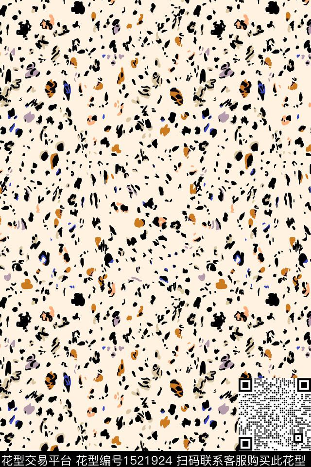 中老年波点数码印花华亿平台下载（图片编号: 1521924） - 瓦栏（Walan）