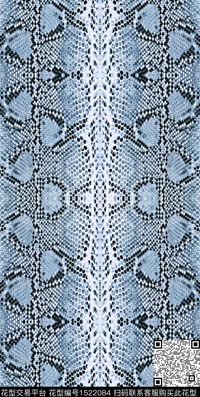 蛇纹数码印花华亿平台下载（图片编号: 1522084） - 瓦栏（Walan）