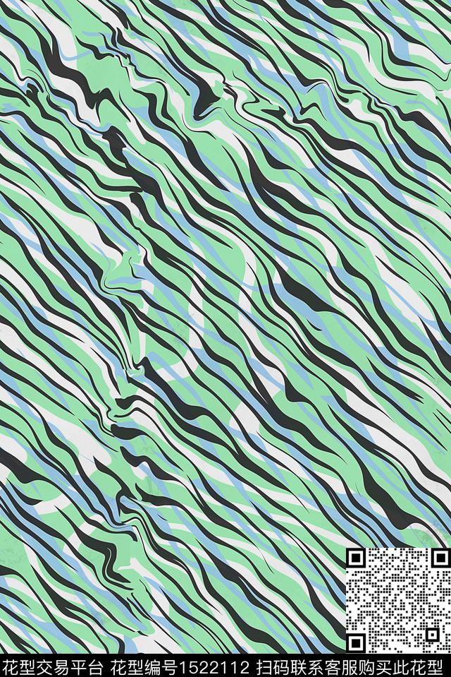 几何纹理抽象数码印花华亿平台下载（图片编号: 1522112） - 瓦栏（Walan）