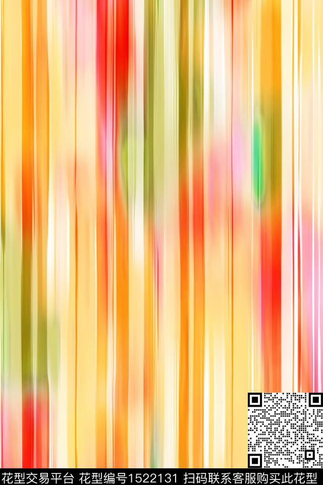 条纹小清新抽象数码印花华亿平台下载（图片编号: 1522131） - 瓦栏（Walan）