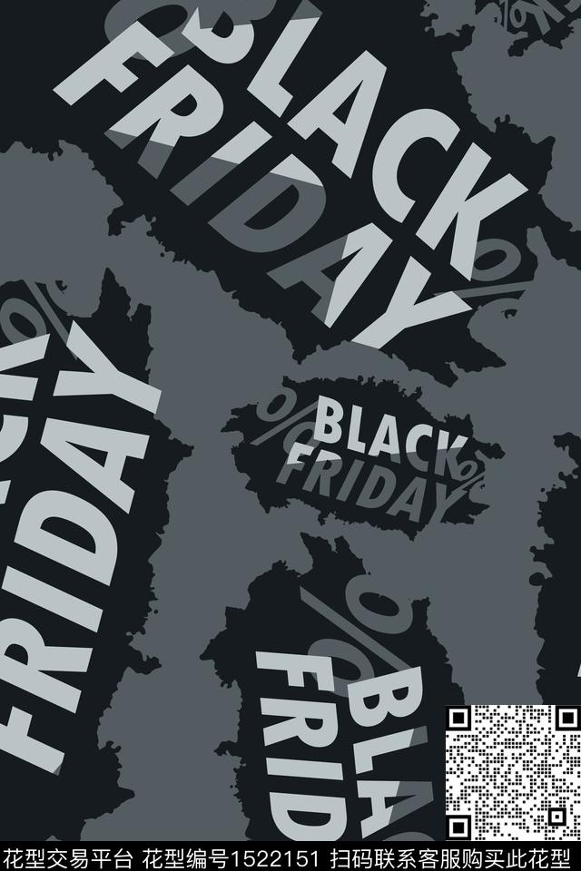 文字男装抽象传统印花华亿平台下载（图片编号: 1522151） - 瓦栏（Walan）