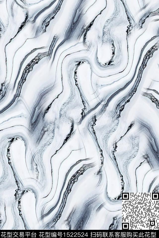 肌理纹理抽象数码印花华亿平台下载（图片编号: 1522524） - 瓦栏（Walan）