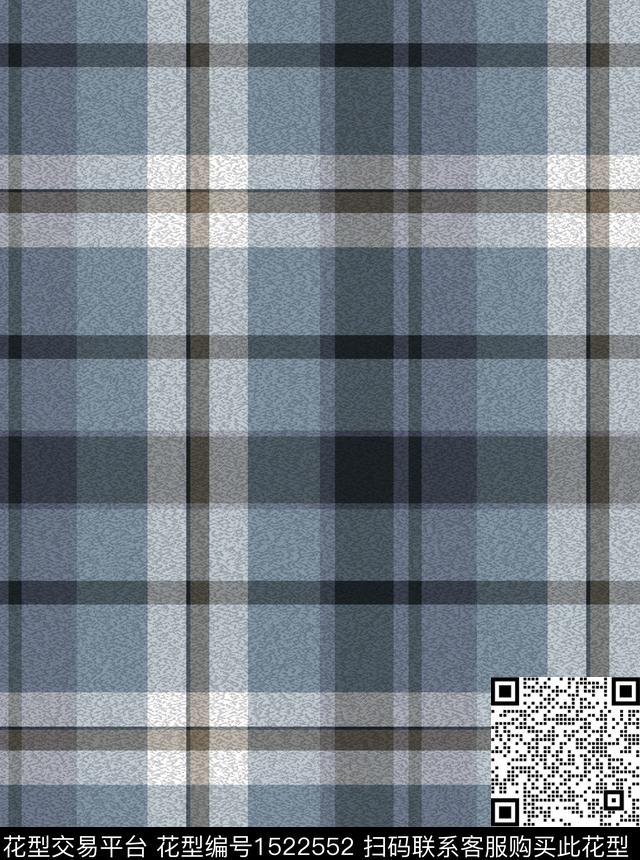 格子几何大牌风数码印花华亿平台下载（图片编号: 1522552） - 瓦栏（Walan）