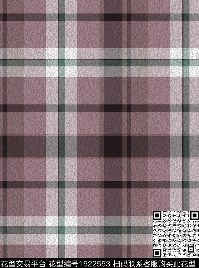 格子几何大牌风数码印花华亿平台下载（图片编号: 1522553） - 瓦栏（Walan）