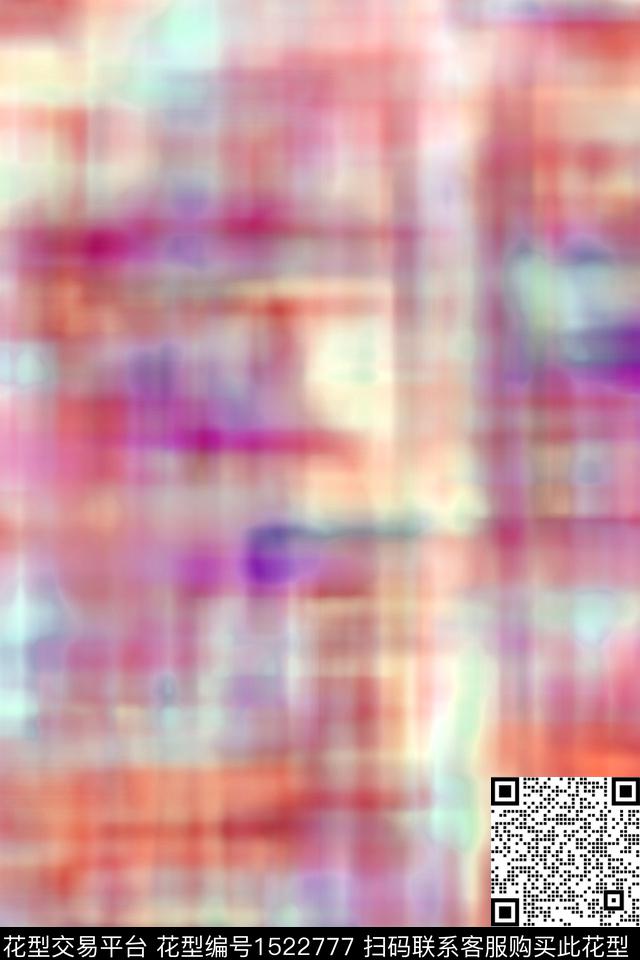 朦胧肌理大牌风数码印花华亿平台下载（图片编号: 1522777） - 瓦栏（Walan）