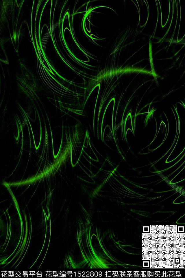 男装满版花男装线条数码印花华亿平台下载（图片编号: 1522809） - 瓦栏（Walan）