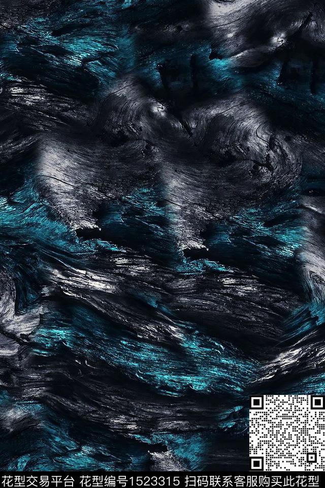 肌理纹理抽象数码印花华亿平台下载（图片编号: 1523315） - 瓦栏（Walan）