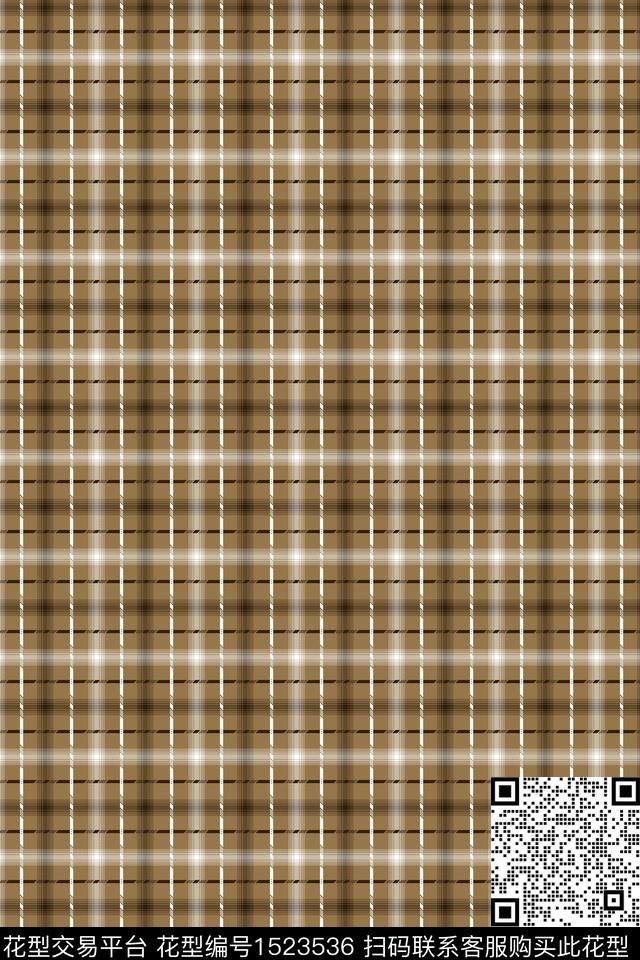 几何大牌风格子传统印花华亿平台下载（图片编号: 1523536） - 瓦栏（Walan）