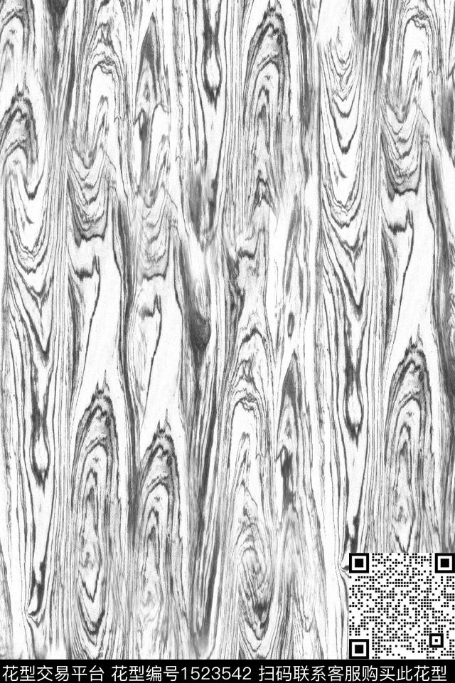 女装纹理抽象数码印花华亿平台下载（图片编号: 1523542） - 瓦栏（Walan）
