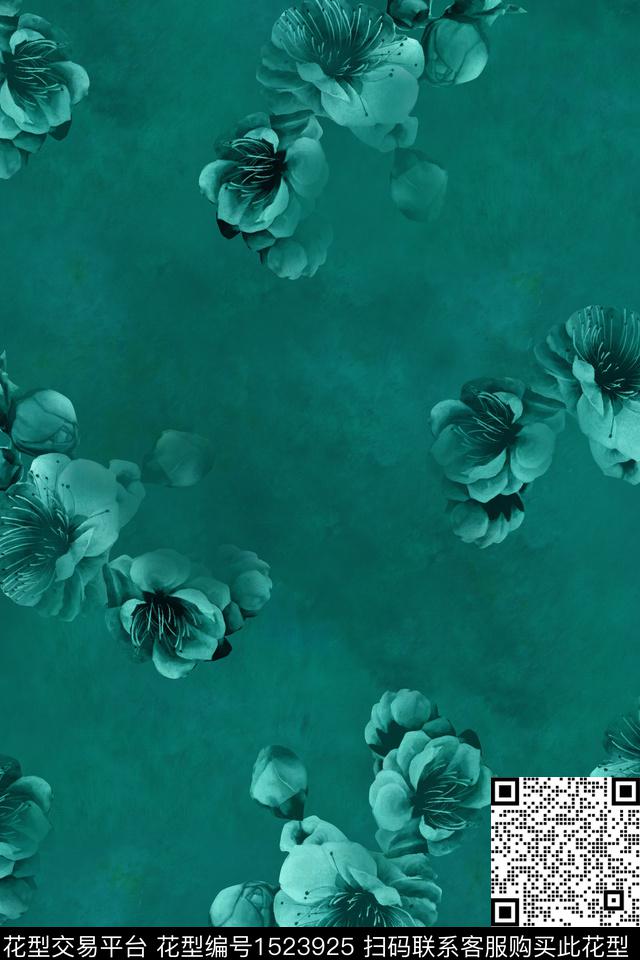 香云纱真丝中国风数码印花华亿平台下载（图片编号: 1523925） - 瓦栏（Walan）