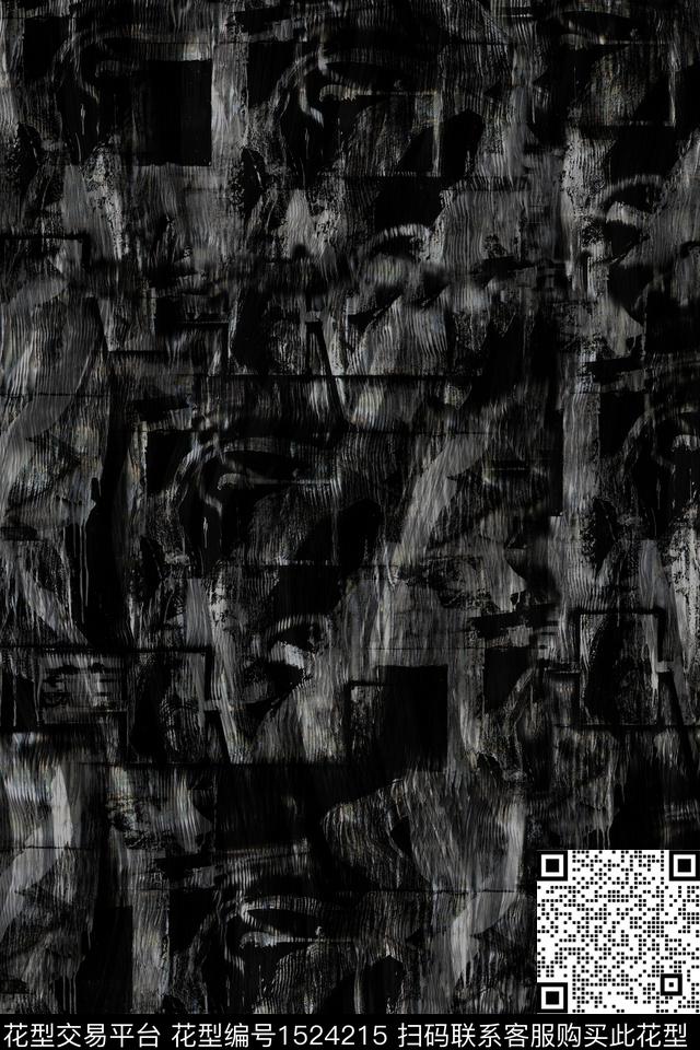 男装纹理抽象数码印花华亿平台下载（图片编号: 1524215） - 瓦栏（Walan）