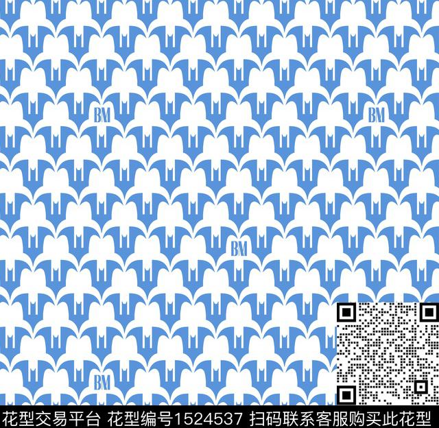 字母几何大牌风传统印花华亿平台下载（图片编号: 1524537） - 瓦栏（Walan）