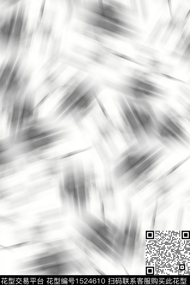 女装抽象纹理数码印花华亿平台下载（图片编号: 1524610） - 瓦栏（Walan）