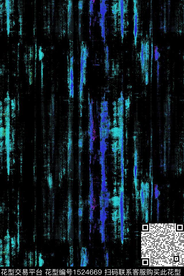 男装纹理抽象数码印花华亿平台下载（图片编号: 1524669） - 瓦栏（Walan）