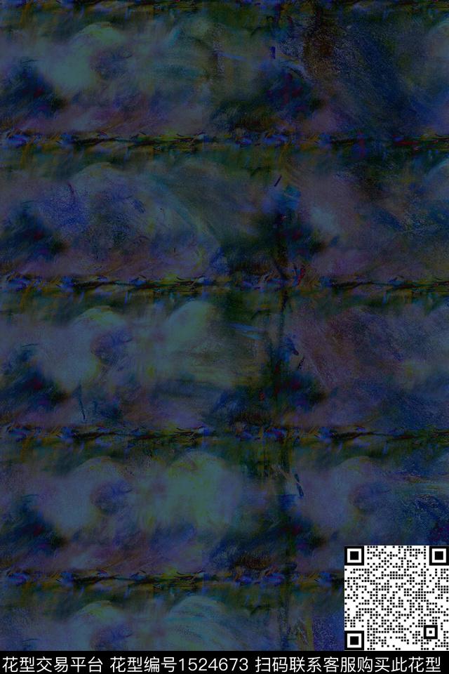 男装纹理抽象数码印花华亿平台下载（图片编号: 1524673） - 瓦栏（Walan）