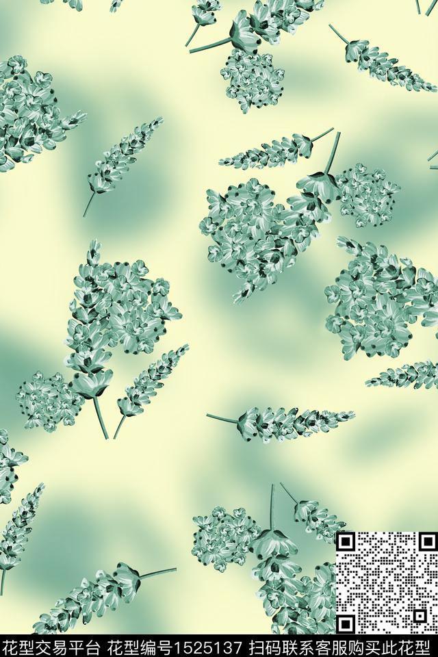 定位花数码华亿平台花卉数码印花华亿平台下载（图片编号: 1525137） - 瓦栏（Walan）