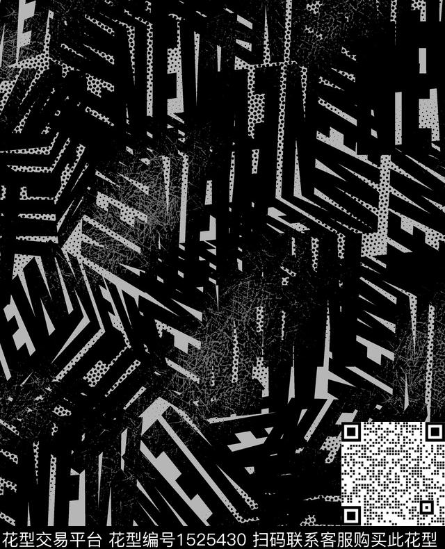 字母满印字母男装传统印花华亿平台下载（图片编号: 1525430） - 瓦栏（Walan）