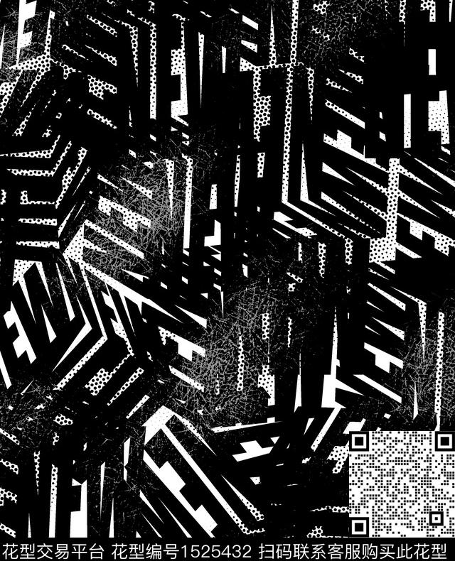 字母满印字母男装传统印花华亿平台下载（图片编号: 1525432） - 瓦栏（Walan）