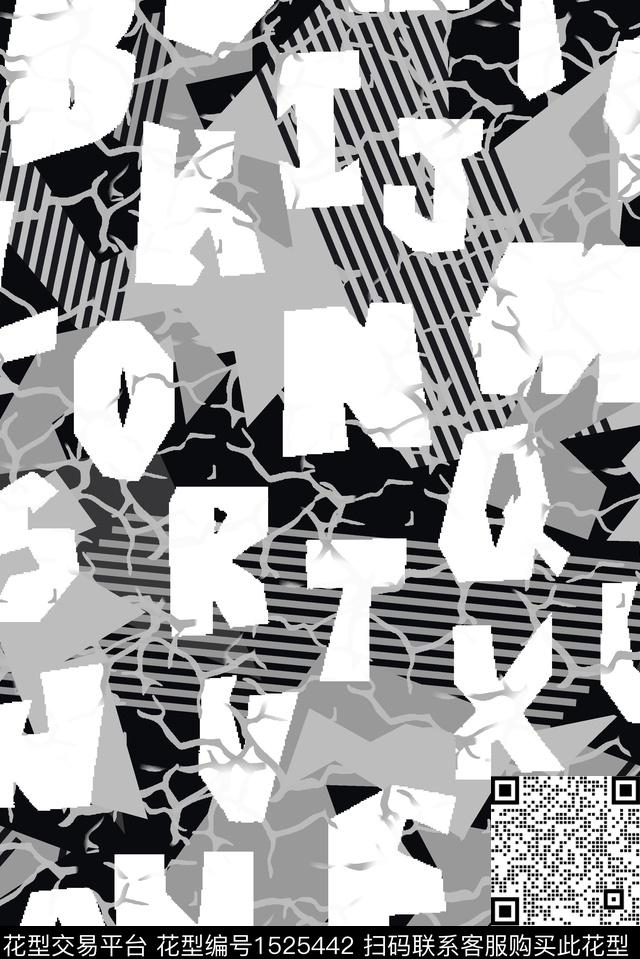 男装满版花大牌男装几何男装数码印花华亿平台下载（图片编号: 1525442） - 瓦栏（Walan）