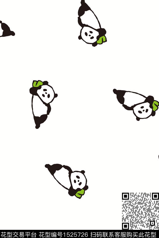 童装卡通动物数码印花华亿平台下载（图片编号: 1525726） - 瓦栏（Walan）