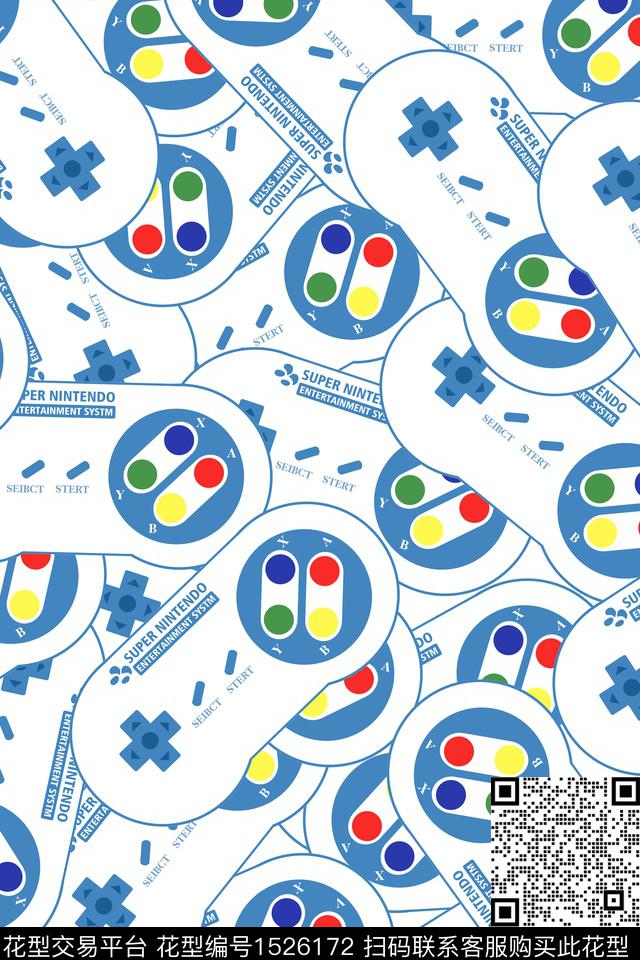 几何游戏童年数码印花华亿平台下载（图片编号: 1526172） - 瓦栏（Walan）