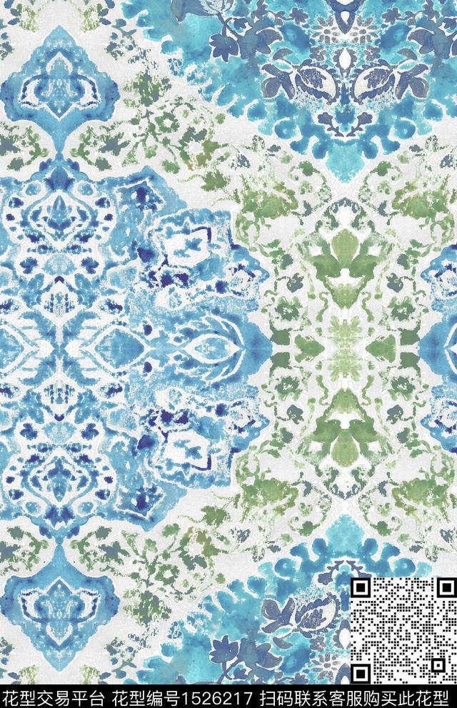 种族的印度的民族风传统印花华亿平台下载（图片编号: 1526217） - 瓦栏（Walan）