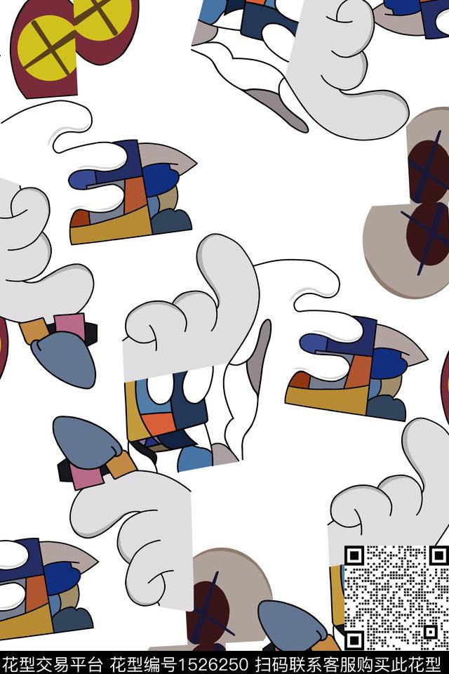 潮牌运动数码印花华亿平台下载（图片编号: 1526250） - 瓦栏（Walan）