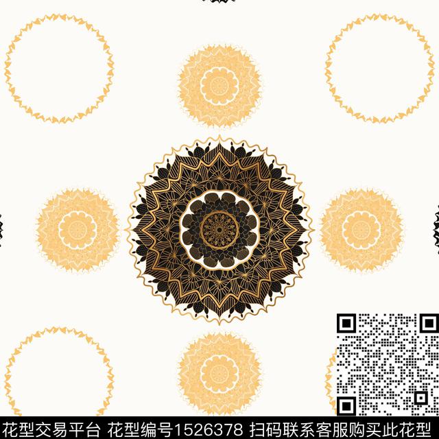 男装宫廷风传统纹样传统印花华亿平台下载（图片编号: 1526378） - 瓦栏（Walan）