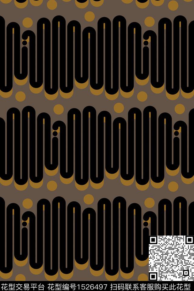 几何男装趣味几何传统印花华亿平台下载（图片编号: 1526497） - 瓦栏（Walan）