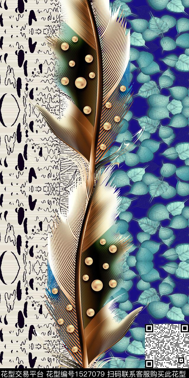 花卉香云纱中国风数码印花华亿平台下载（图片编号: 1527079） - 瓦栏（Walan）