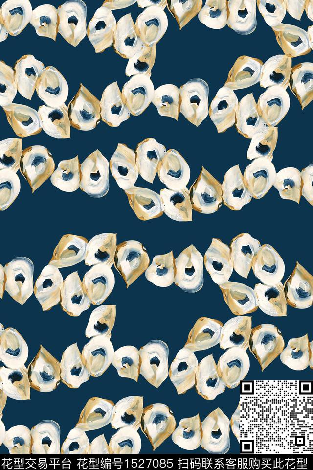 休闲油画肌理数码印花华亿平台下载（图片编号: 1527085） - 瓦栏（Walan）