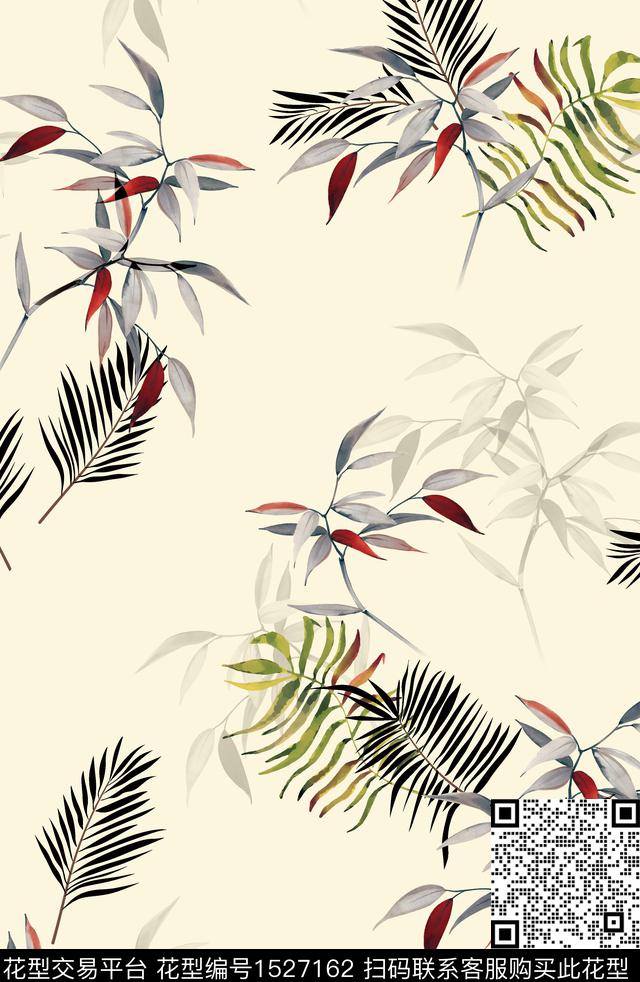 花卉女装连衣裙数码印花华亿平台下载（图片编号: 1527162） - 瓦栏（Walan）