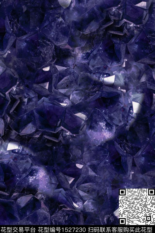 女装抽象珠宝宝石数码印花华亿平台下载（图片编号: 1527230） - 瓦栏（Walan）