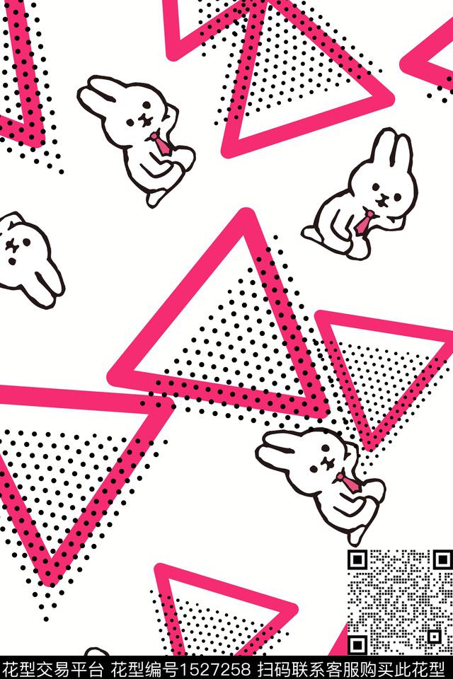 童装卡通动物数码印花华亿平台下载（图片编号: 1527258） - 瓦栏（Walan）