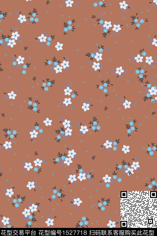 民族风花卉大牌风数码印花华亿平台下载（图片编号: 1527718） - 瓦栏（Walan）