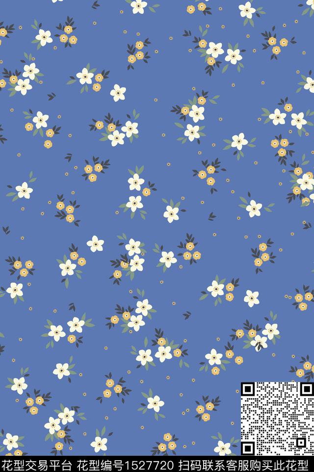 民族风花卉大牌风数码印花华亿平台下载（图片编号: 1527720） - 瓦栏（Walan）
