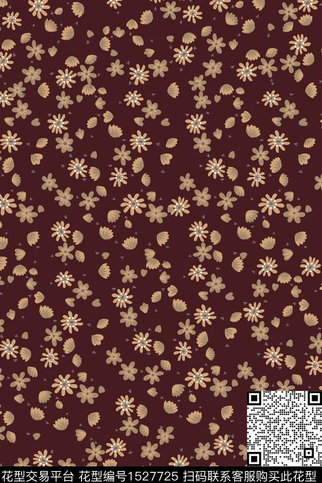 民族风花卉大牌风数码印花华亿平台下载（图片编号: 1527725） - 瓦栏（Walan）