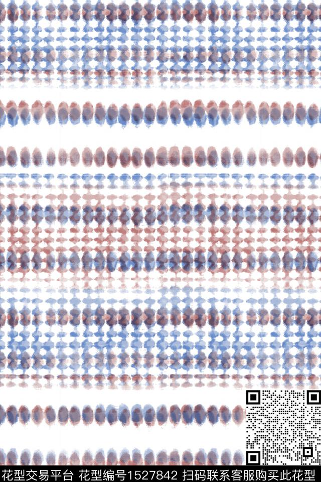 条纹小清新肌理数码印花华亿平台下载（图片编号: 1527842） - 瓦栏（Walan）
