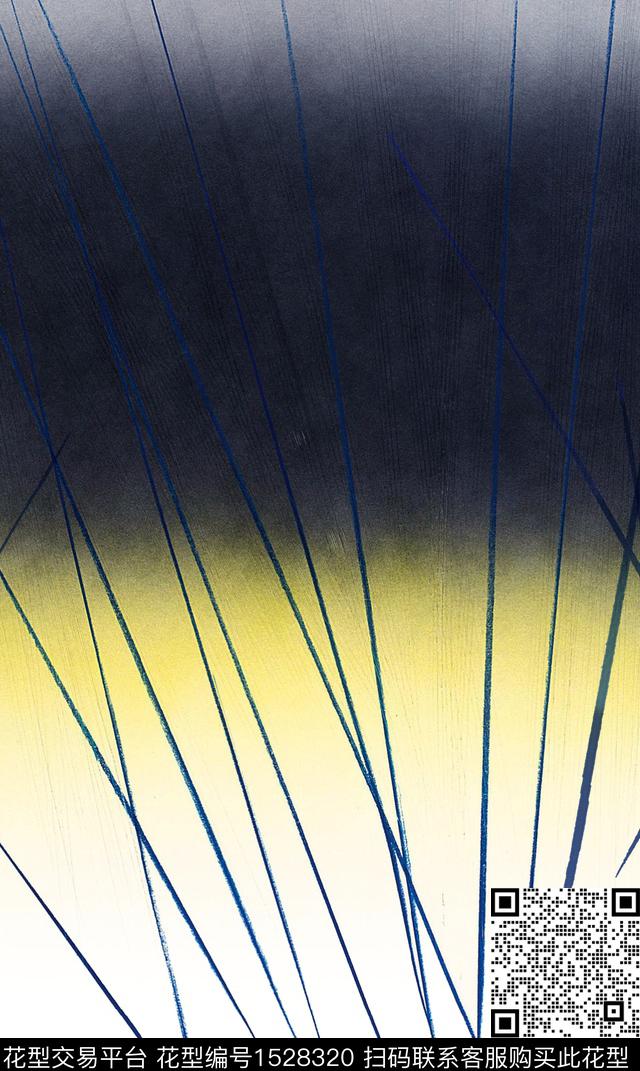 渐变线条肌理数码印花华亿平台下载（图片编号: 1528320） - 瓦栏（Walan）