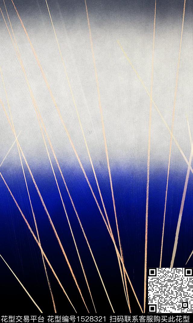 渐变线条肌理数码印花华亿平台下载（图片编号: 1528321） - 瓦栏（Walan）