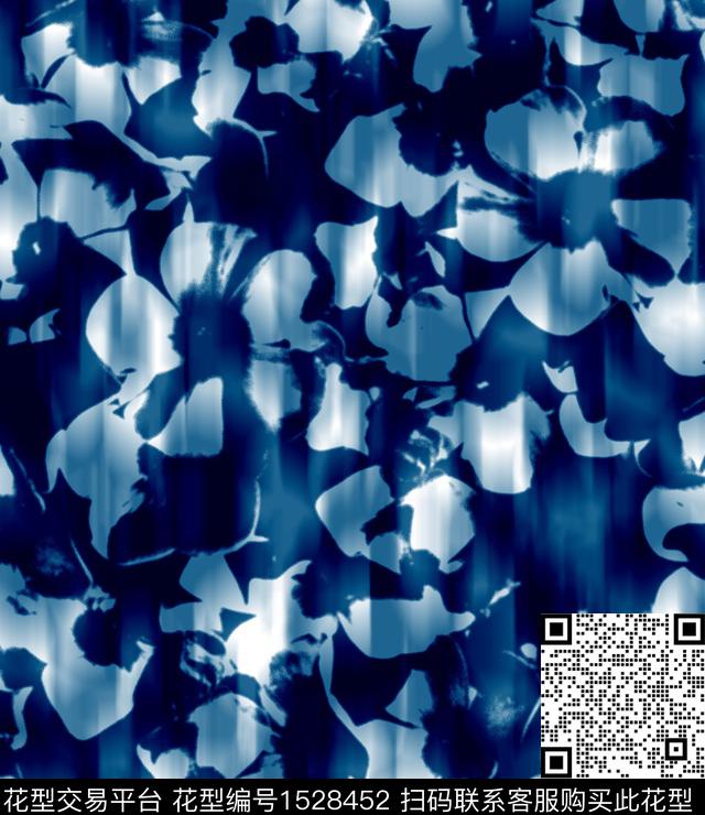 花卉女装连衣裙数码印花华亿平台下载（图片编号: 1528452） - 瓦栏（Walan）