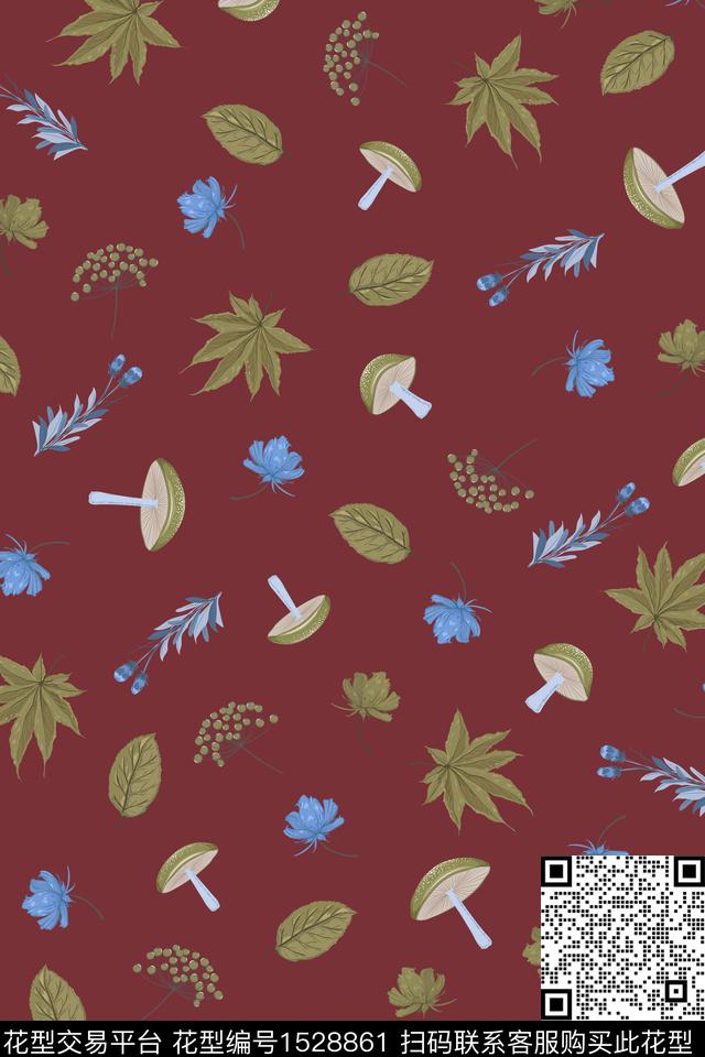 女装大牌风热带华亿平台数码印花华亿平台下载（图片编号: 1528861） - 瓦栏（Walan）