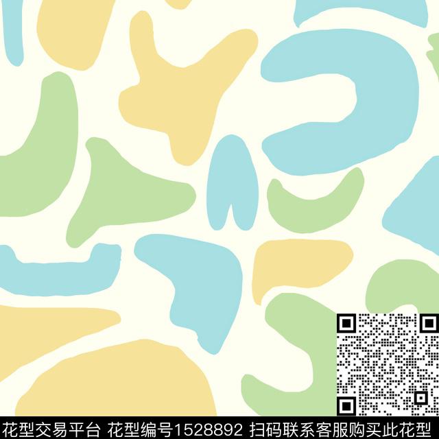 春夏华亿平台清爽抽象传统印花华亿平台下载（图片编号: 1528892） - 瓦栏（Walan）