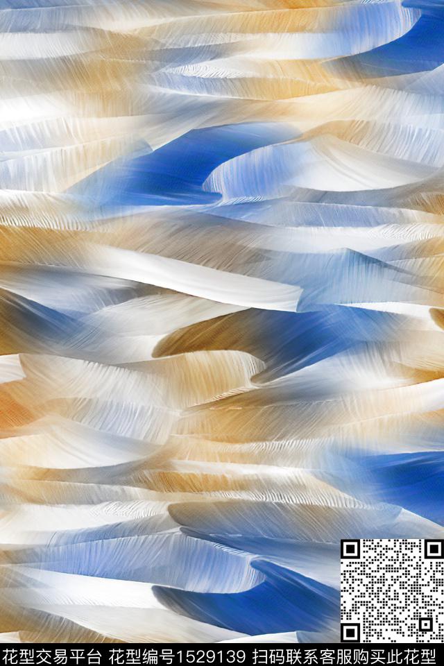 抽象肌理纹理数码印花华亿平台下载（图片编号: 1529139） - 瓦栏（Walan）