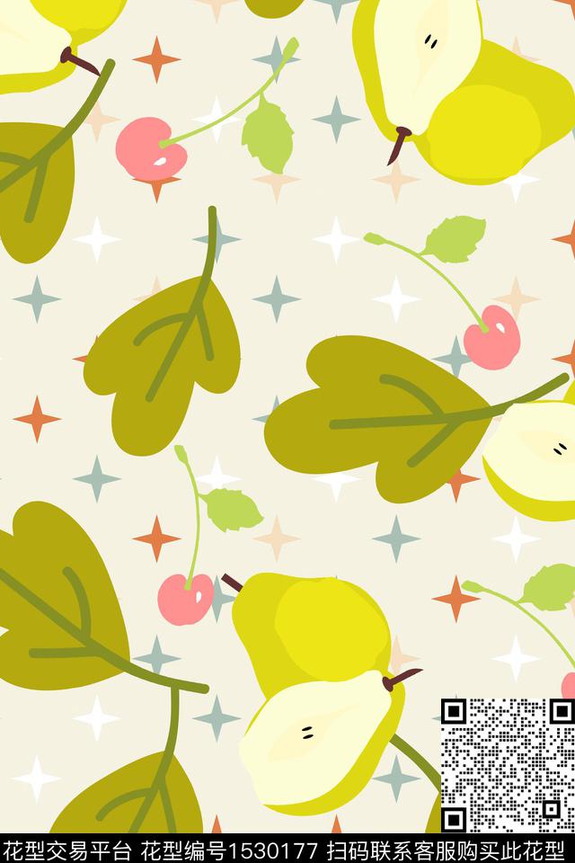 小清新卡通童装数码印花华亿平台下载（图片编号: 1530177） - 瓦栏（Walan）